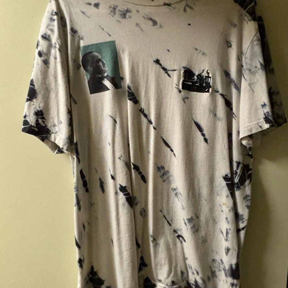 The God Father Paramount / Shoe Palace Don Corleone tie-dye t-shirt Size L